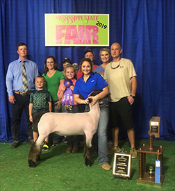 Poling Club Lambs Winners